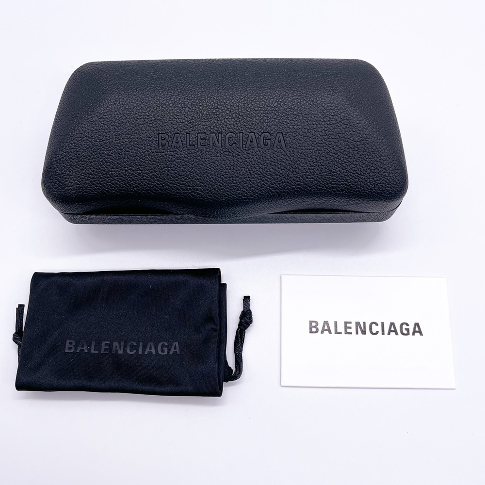 NEW BB0038SA 004 UNISEX BALENCIAGA SUNGLASSES BB0038S ORANGE - Picture 12 of 12